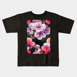 Beautiful Pink Flowers, for all those who love nature #115 Kids T-Shirt